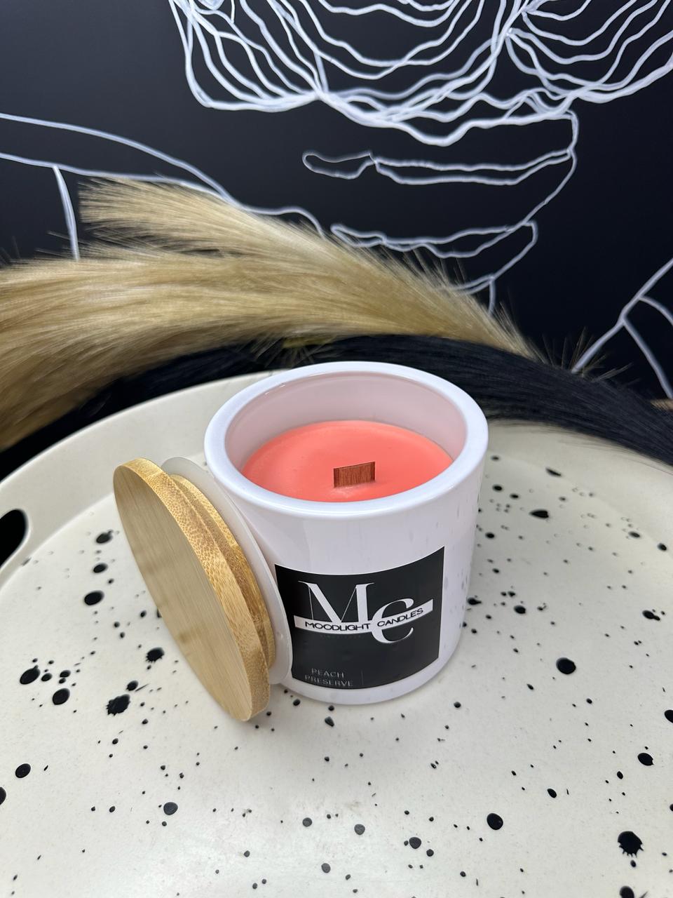 Peach Preserve Soy Wax Candle