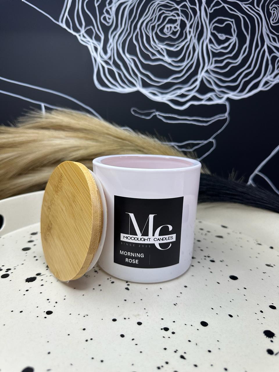 Morning Rose Soy Wax Candle