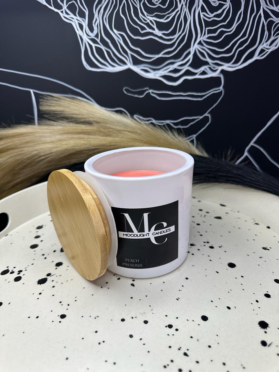 Peach Preserve Soy Wax Candle